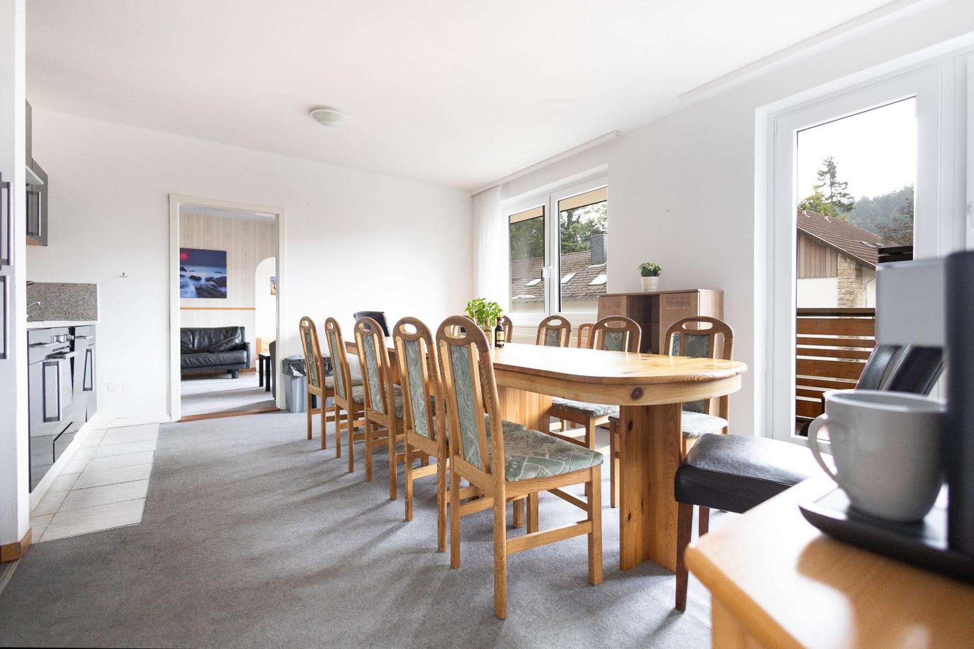 Apartmenthaus Am Waldrand- Kueche - Fruehstueck - Balkon Wildemann Εξωτερικό φωτογραφία