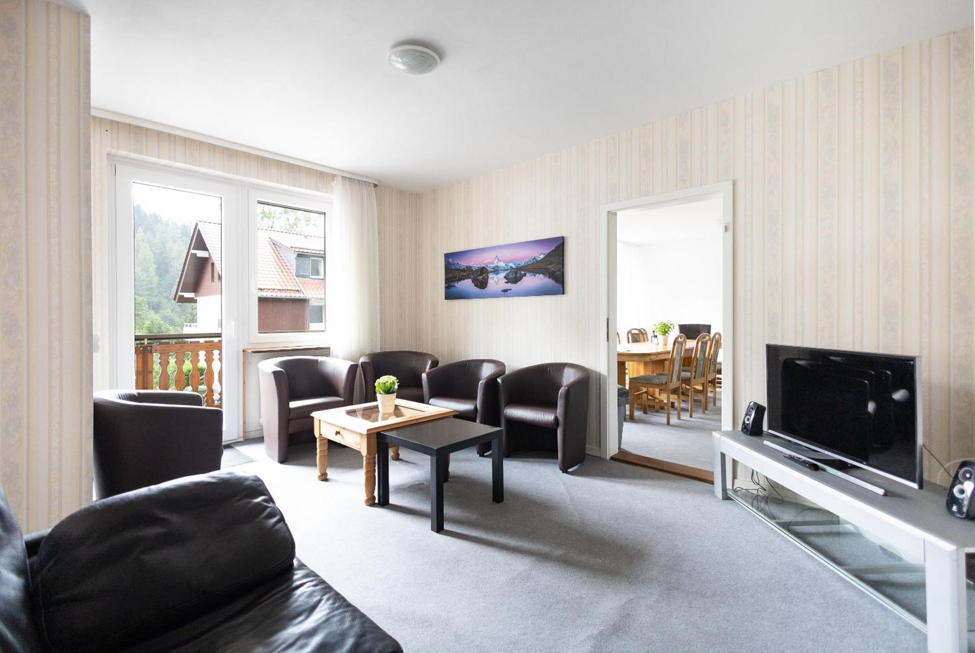 Apartmenthaus Am Waldrand- Kueche - Fruehstueck - Balkon Wildemann Εξωτερικό φωτογραφία